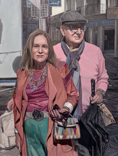 史蒂文·希金森是一位兼具传统美学与当代情绪表达的苏格兰写实画家。他通过对城市场景和静物的细致描绘，唤醒观者对时间、孤独与回忆的直觉体感。他的作品在技法、情绪与视觉语言之间游走，稳固地呈现出其独特艺术语…