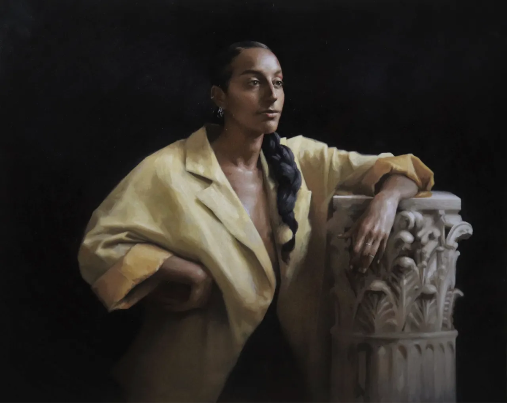 埃里克·J·德拉蒙德是一位美国当代具象画家，以细腻而富有表现力的人物绘画而受到关注。他的创作建立在扎实的写实绘画基础之上，同时融合更加自由的笔触和当代表达方式，使作品在传统结构与情绪表达之间形成平衡。