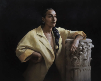 埃里克·J·德拉蒙德是一位美国当代具象画家，以细腻而富有表现力的人物绘画而受到关注。他的创作建立在扎实的写实绘画基础之上，同时融合更加自由的笔触和当代表达方式，使作品在传统结构与情绪表达之间形成平衡。