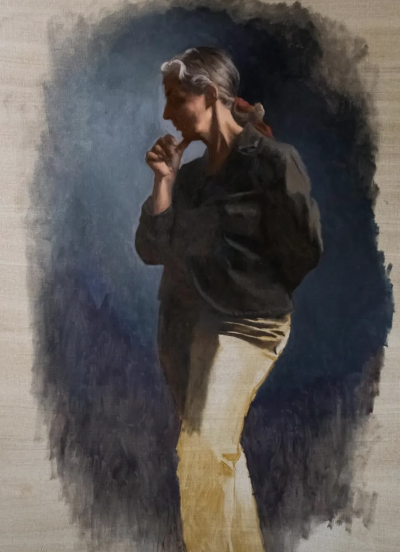 埃里克·J·德拉蒙德是一位美国当代具象画家，以细腻而富有表现力的人物绘画而受到关注。他的创作建立在扎实的写实绘画基础之上，同时融合更加自由的笔触和当代表达方式，使作品在传统结构与情绪表达之间形成平衡。