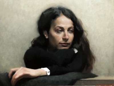 埃里克·J·德拉蒙德是一位美国当代具象画家，以细腻而富有表现力的人物绘画而受到关注。他的创作建立在扎实的写实绘画基础之上，同时融合更加自由的笔触和当代表达方式，使作品在传统结构与情绪表达之间形成平衡。