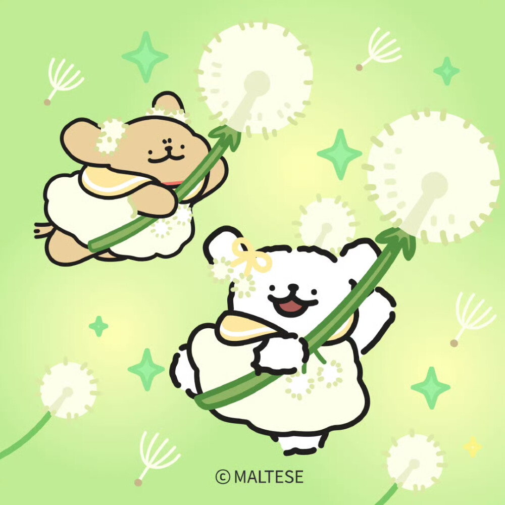 春天小狗