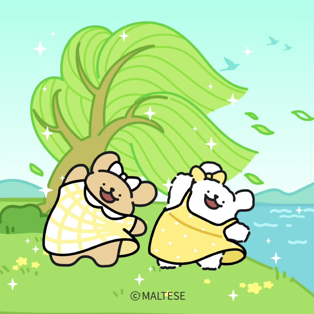 春天小狗