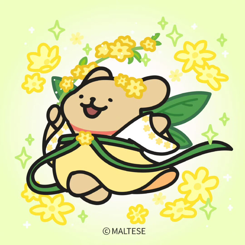 春天小狗