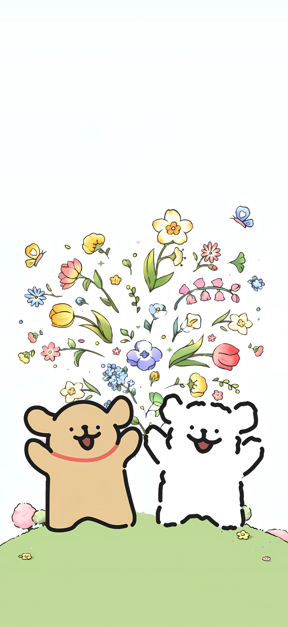 线条小狗