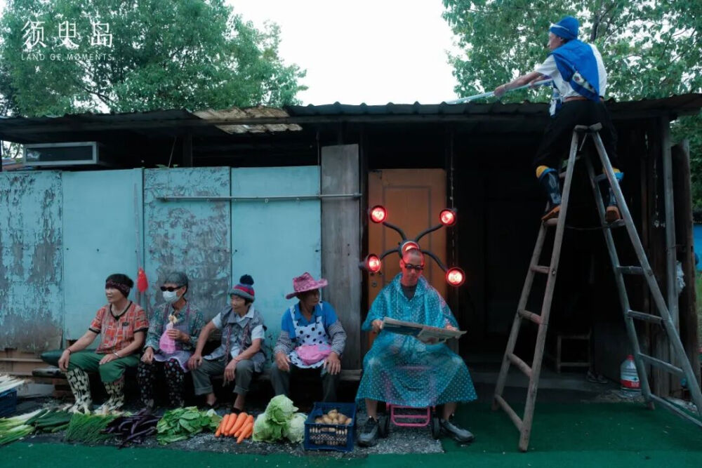 《打水歌》菜市场 摄影：陈钰