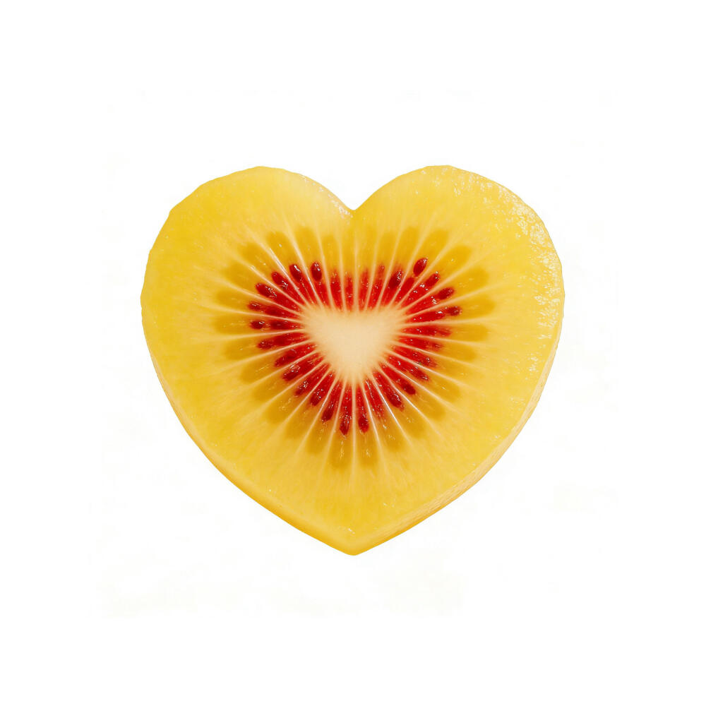 爱心猕猴桃白底头像