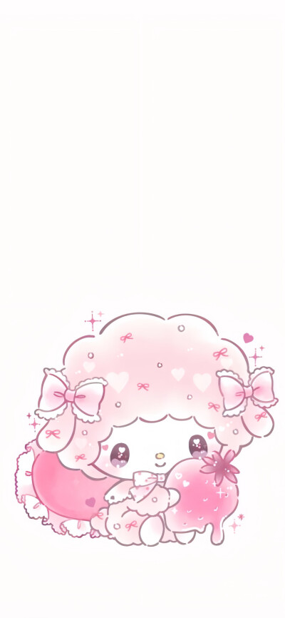 美乐蒂和piano小羊手机壁纸