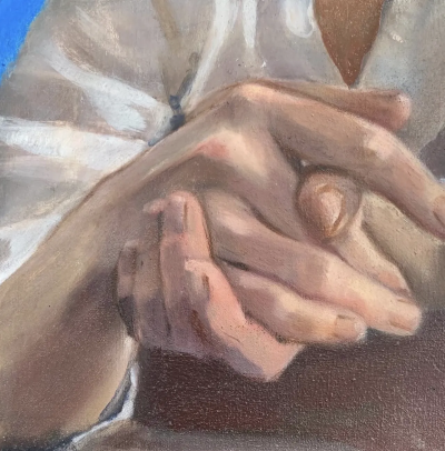 萨曼莎·费洛斯是一位英国当代具象画家，以充满叙事感与心理张力的人物绘画而受到关注。她出生并成长于英国，接受系统的艺术训练，在传统写实绘画的基础上发展出兼具古典结构与当代表达的个人风格。费洛斯的创作多围…