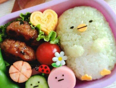 可爱萌物便当