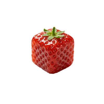 方形水果白底头像