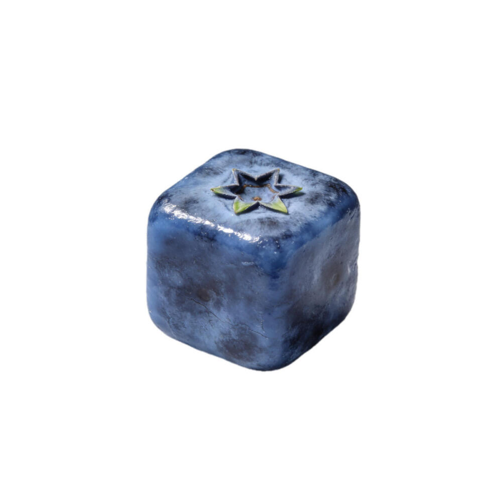 方形水果白底头像