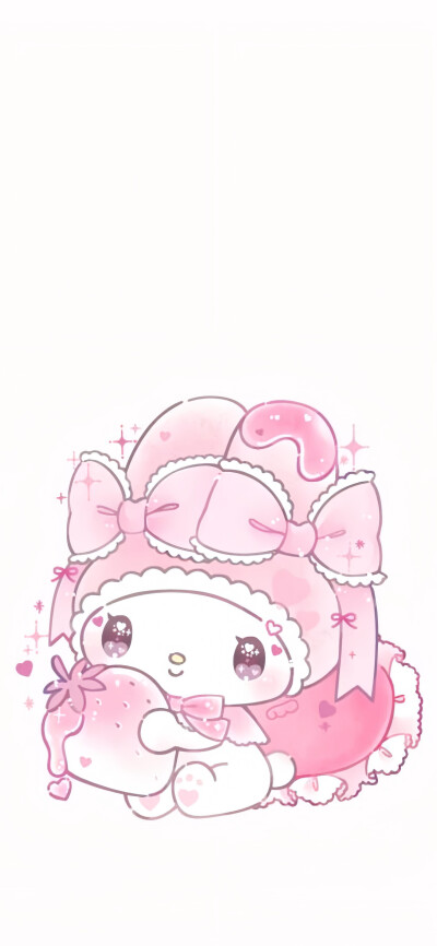 美乐蒂和piano小羊手机壁纸