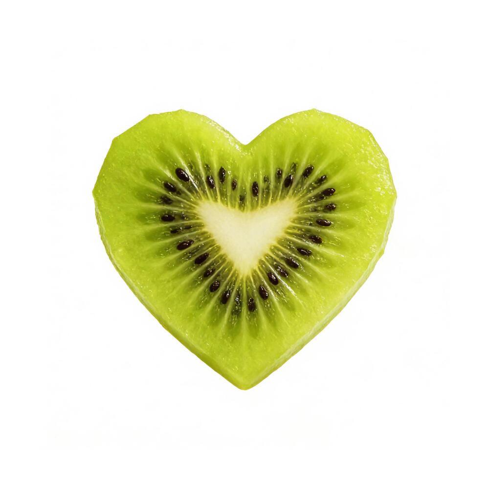 爱心猕猴桃白底头像
