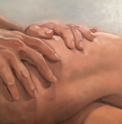 萨曼莎·费洛斯是一位英国当代具象画家，以充满叙事感与心理张力的人物绘画而受到关注。她出生并成长于英国，接受系统的艺术训练，在传统写实绘画的基础上发展出兼具古典结构与当代表达的个人风格。费洛斯的创作多围…