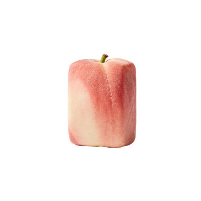 方形水果白底头像