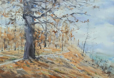 斯里兰卡水彩画家——Sanjeewee Senevirathna作品欣赏
