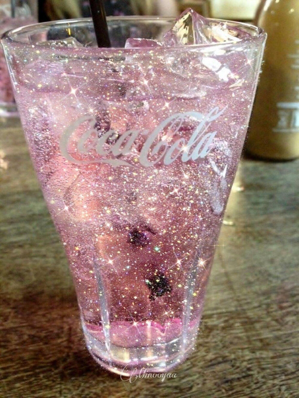 粉色blingbling可乐