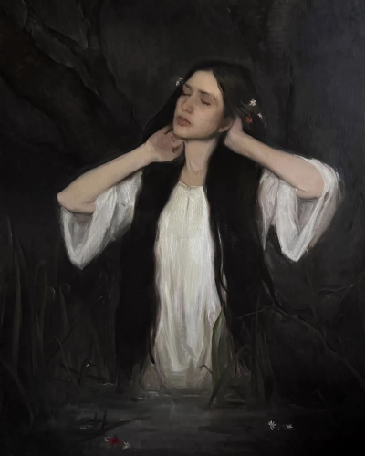 伊丽莎白·拉尔夫-史密斯是一位英国当代具象画家，以细腻而富有情绪深度的人物绘画而受到关注。她在传统写实绘画训练的基础上，发展出兼具古典结构与当代表达的个人风格，其作品在安静、克制的视觉语言中蕴含丰富的心…