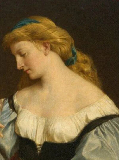 费迪南德·凯勒，《信鸽》，1865