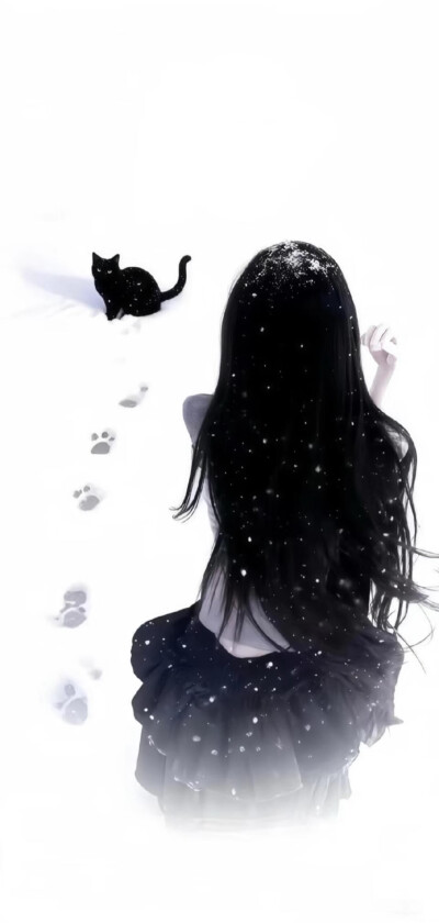 黑白动漫聊天背景