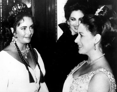 伊丽莎白泰勒与玛格丽特公主