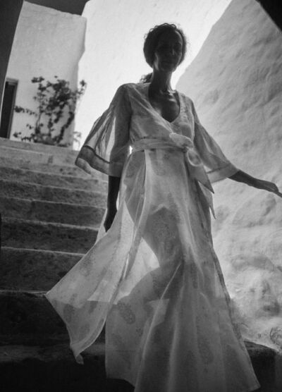 穿Thierry Colson的法国女子2018春夏系列