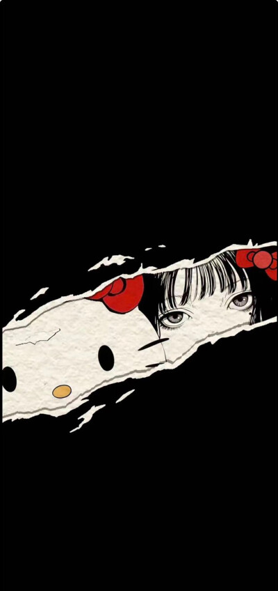 黑色系聊天背景