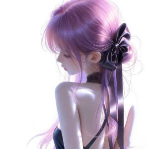 手绘女头