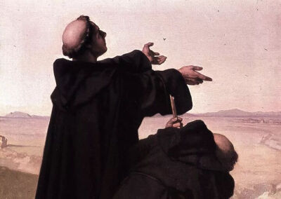 ▲  油画《路德望向罗马》（1872）
鲍尔斯（F.Pauwels，1830-1904） 作
现藏于德国埃森纳赫瓦尔特堡
