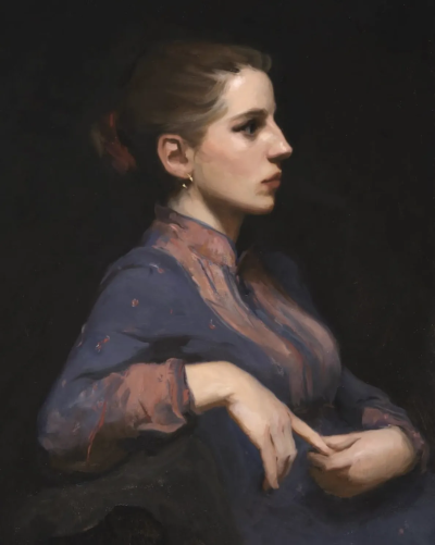 伊丽莎白·拉尔夫-史密斯是一位英国当代具象画家，以细腻而富有情绪深度的人物绘画而受到关注。她在传统写实绘画训练的基础上，发展出兼具古典结构与当代表达的个人风格，其作品在安静、克制的视觉语言中蕴含丰富的心…