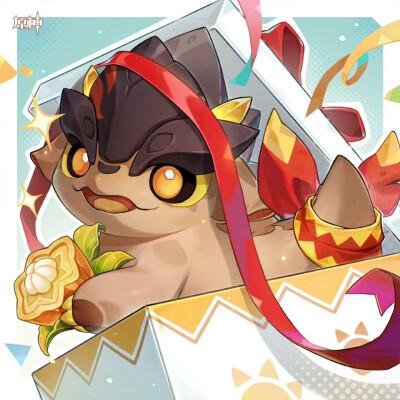 原神白色情人节官方贺图 温迪 法尔伽