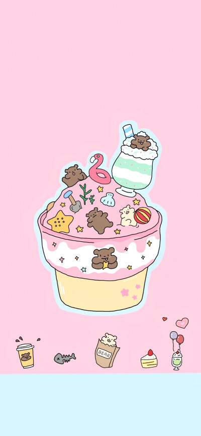 可爱壁纸·图源微博