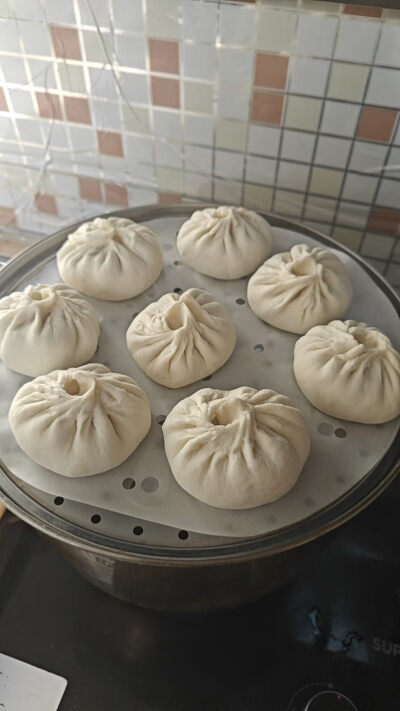 别人家自己做的馒头