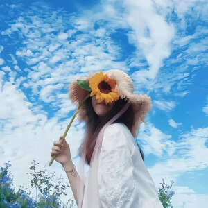真人女头