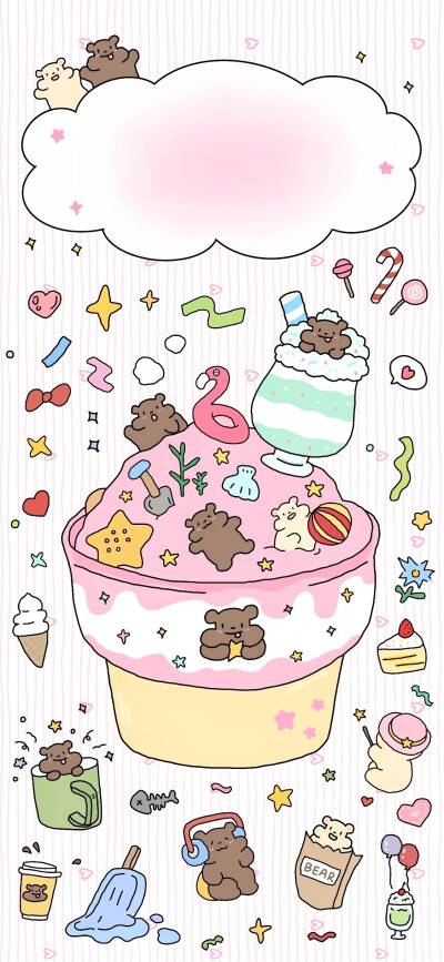 可爱壁纸·图源微博