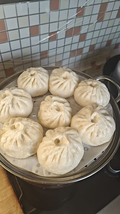别人家自己做的馒头