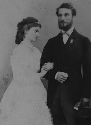 索菲·夏洛特与丈夫阿朗松公爵斐迪南