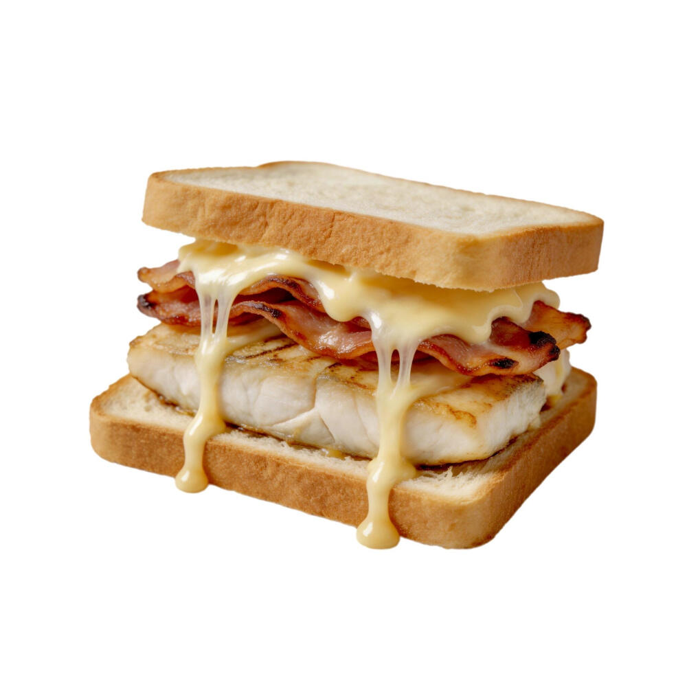 三明治白底头像