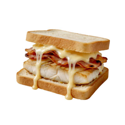 三明治白底头像