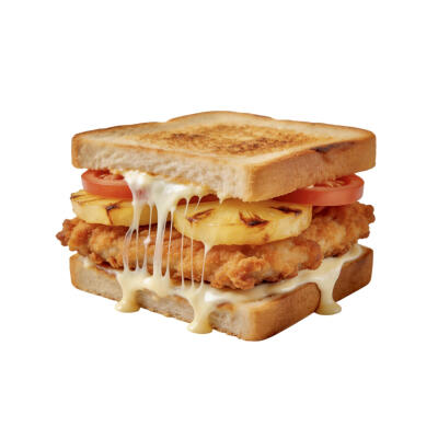 三明治白底头像