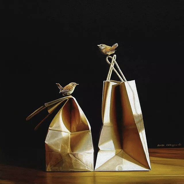 Karen Hollingsworth
看到这个名字有没有很熟悉
还记得那清风拂过
卷起白色的窗帷吗
今天，展现的是另一种风格的作品
与上一次是完全不同的风格
多才多艺就是好
