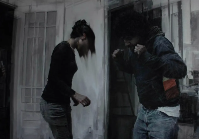 塔利亚·亚涅斯是一位活跃于当代具象绘画领域的艺术家，以融合写实肖像与“数字失真感”的独特绘画语言而受到关注。她的作品建立在扎实的人物造型基础之上，但通过有意识地破坏图像的完整性，形成强烈的视觉辨识度。