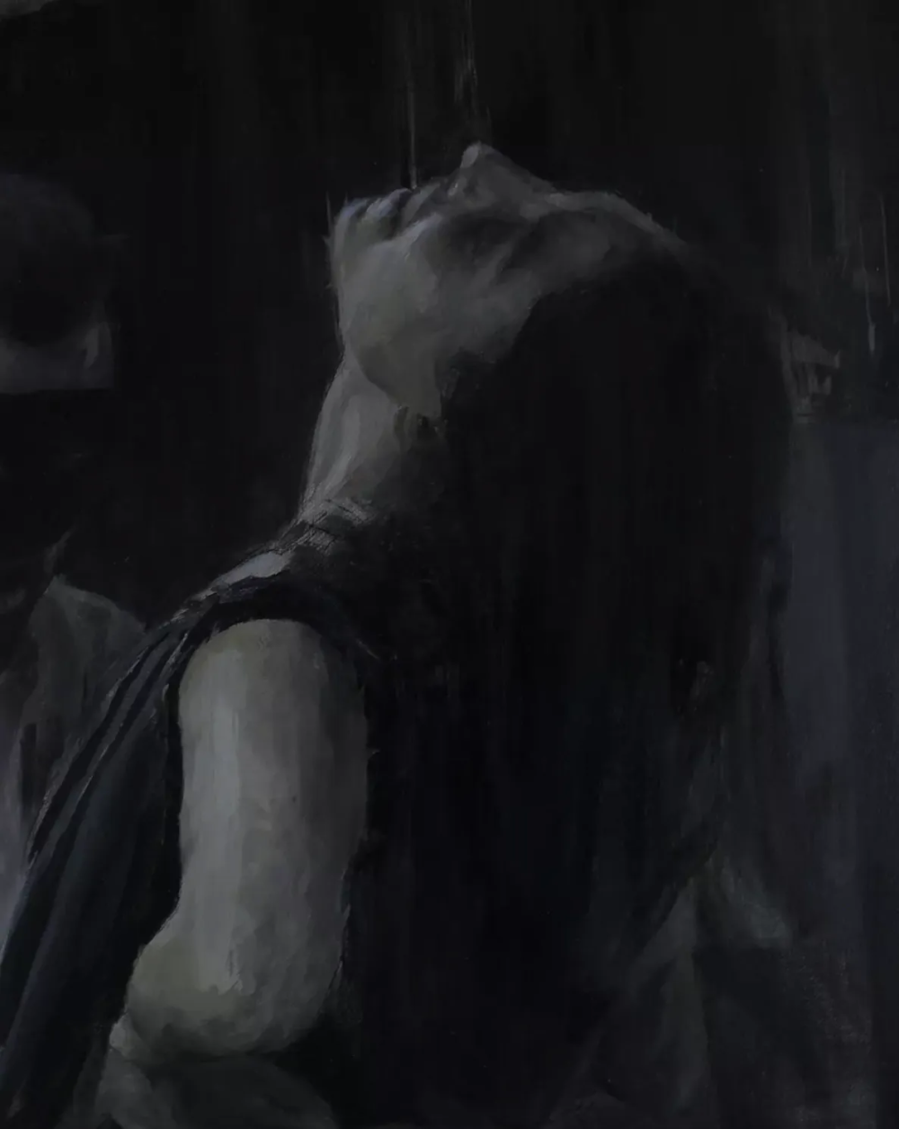 塔利亚·亚涅斯是一位活跃于当代具象绘画领域的艺术家，以融合写实肖像与“数字失真感”的独特绘画语言而受到关注。她的作品建立在扎实的人物造型基础之上，但通过有意识地破坏图像的完整性，形成强烈的视觉辨识度。