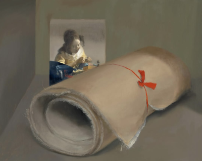 埃博尼·特拉斯科特（澳大利亚）是一位擅长“观察现实主义”（observational realism）的画家，主要以绘画及纸上作品为媒介，关注视觉与触觉之间微妙的关系。