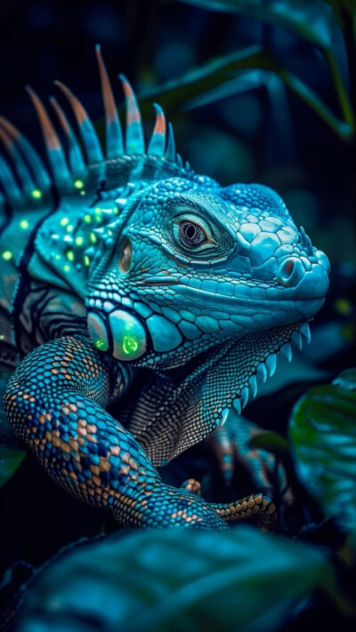 雨林瞳色：一场与变色龙和鬣蜥的静默对视
