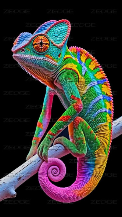 雨林瞳色：一场与变色龙和鬣蜥的静默对视