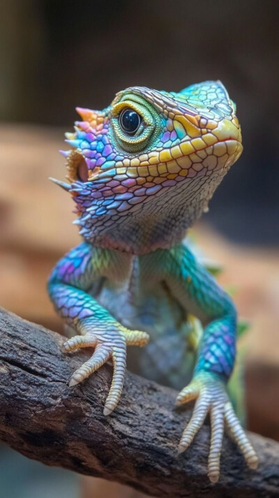 雨林瞳色：一场与变色龙和鬣蜥的静默对视