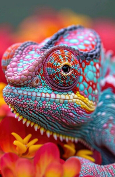 雨林瞳色：一场与变色龙和鬣蜥的静默对视