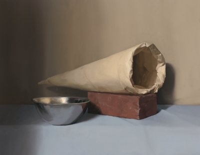 埃博尼·特拉斯科特（澳大利亚）是一位擅长“观察现实主义”（observational realism）的画家，主要以绘画及纸上作品为媒介，关注视觉与触觉之间微妙的关系。